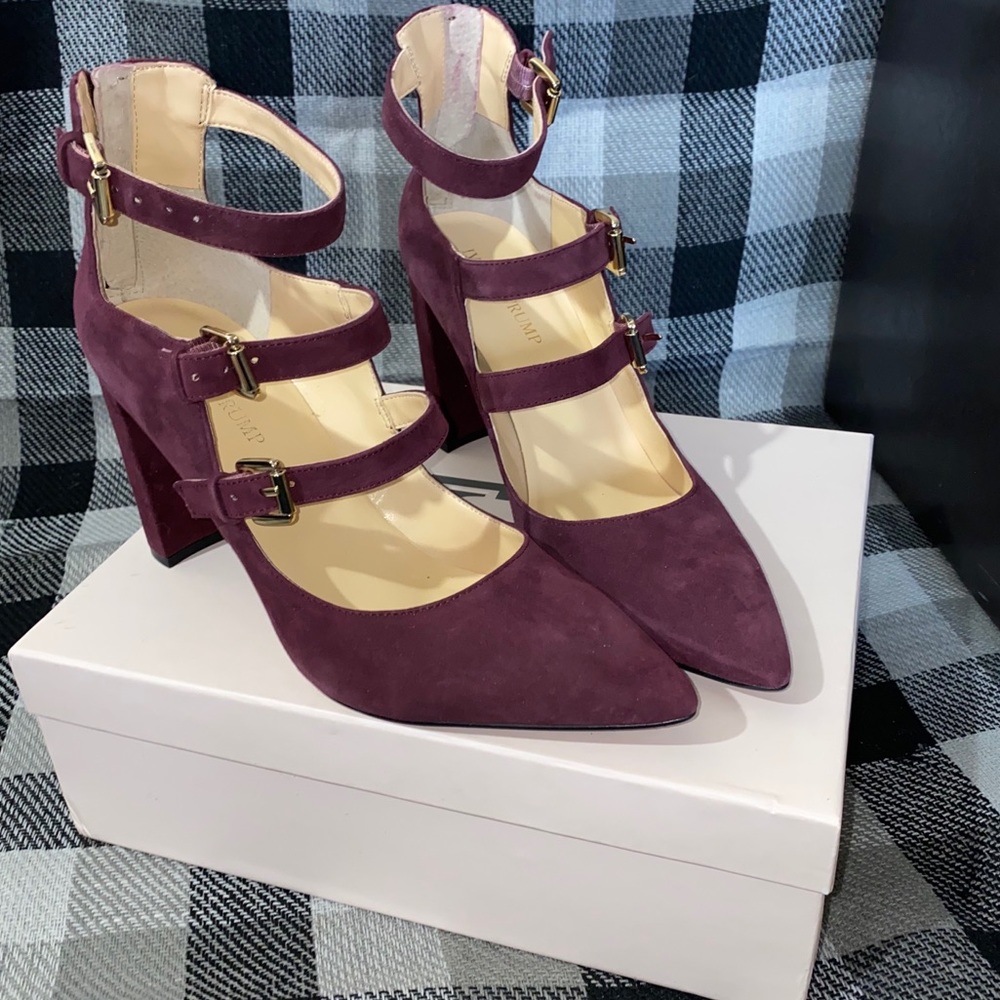 Ivanka Trump chunky heels size 10